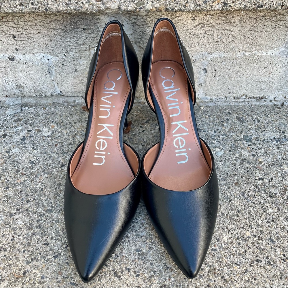 Black Calvin Klein Pumps